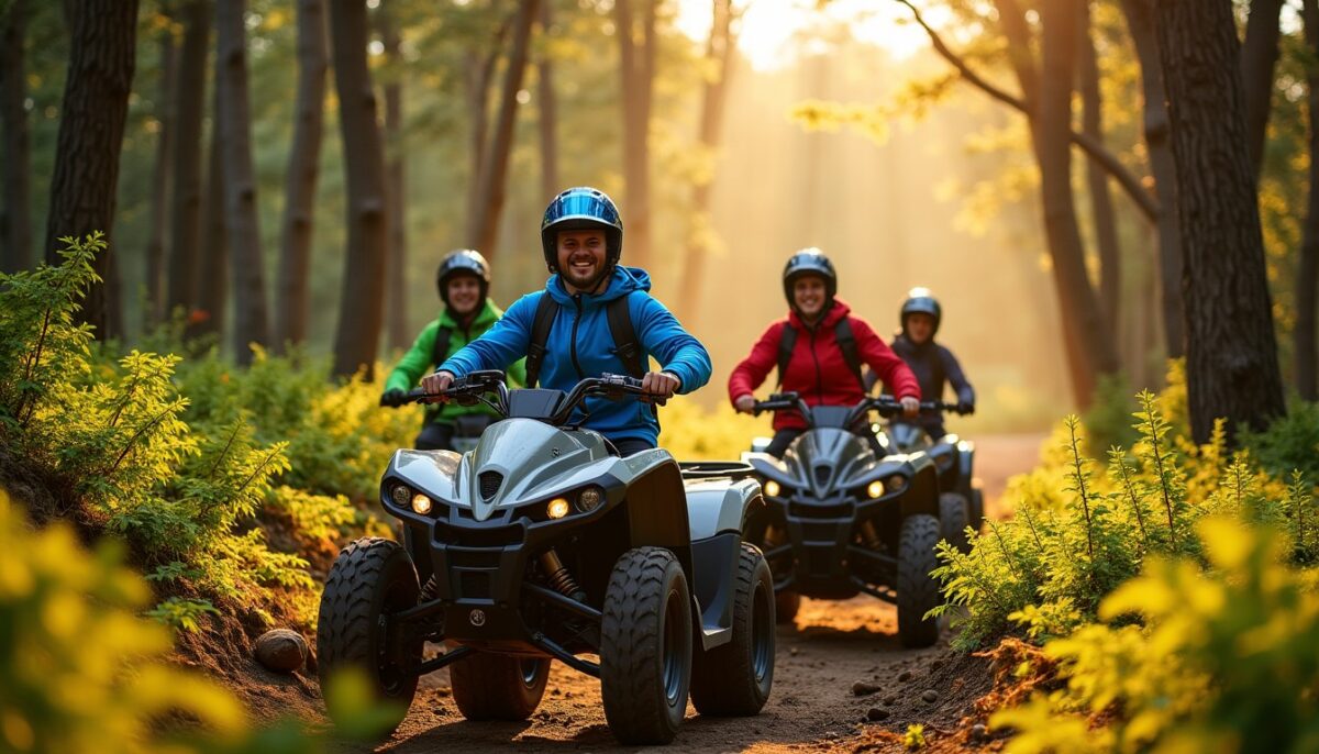 Explorez notre sélection des quads électriques incontournables pour adultes